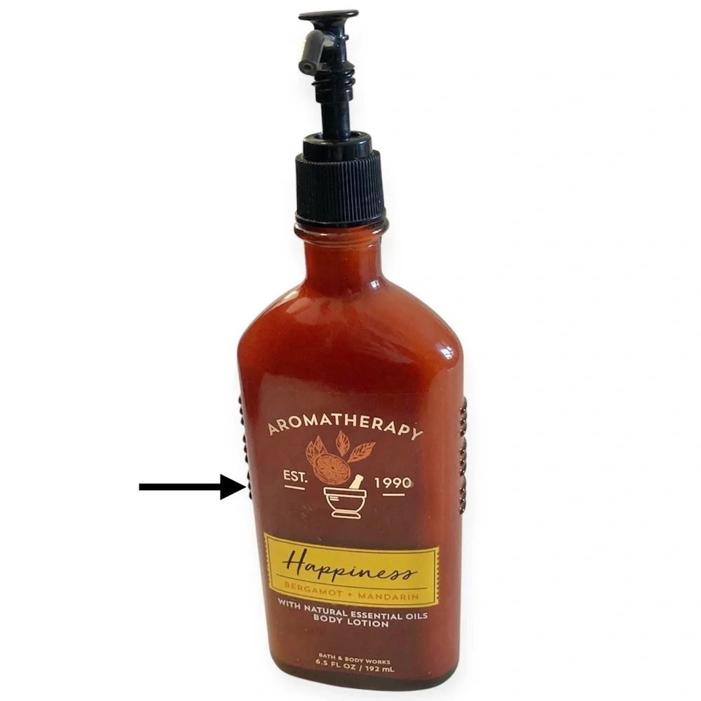 60% full Bath & Body Works Aromatherapy Happiness Bergamot Mandarin Body Lotion